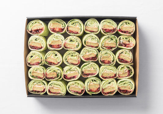 Falafel, beetroot & zhoug wrap