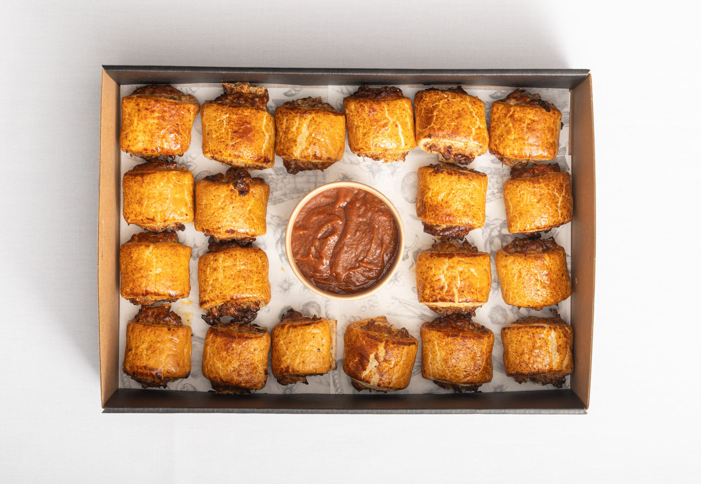 Lamb & harissa sausage roll