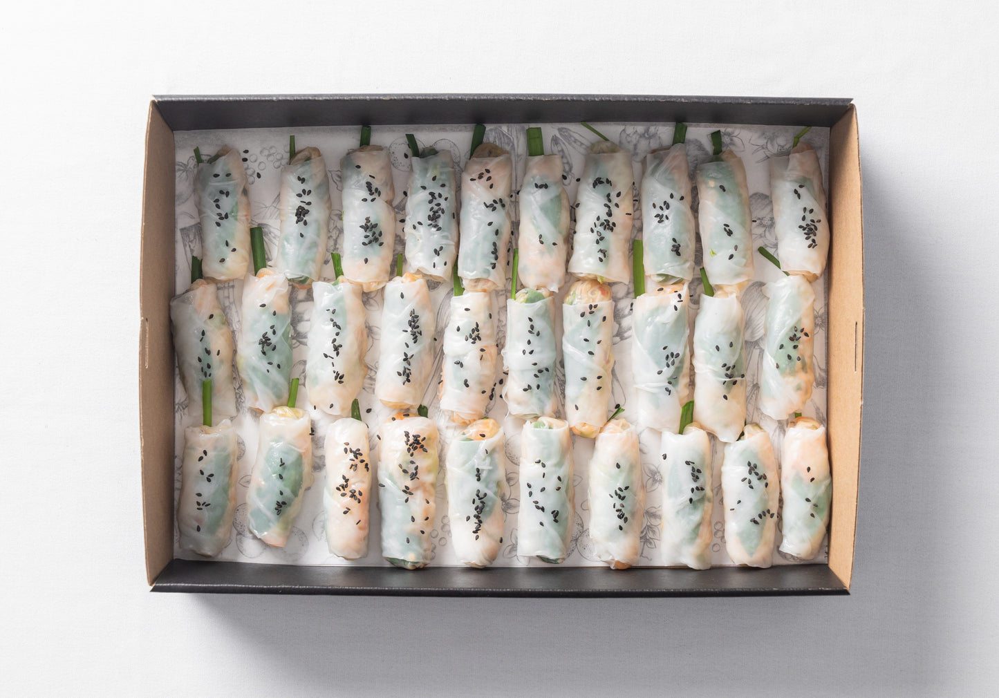 Vegetarian rice paper roll