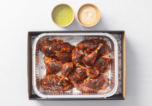 Roast chicken, Persian spices & zhoug