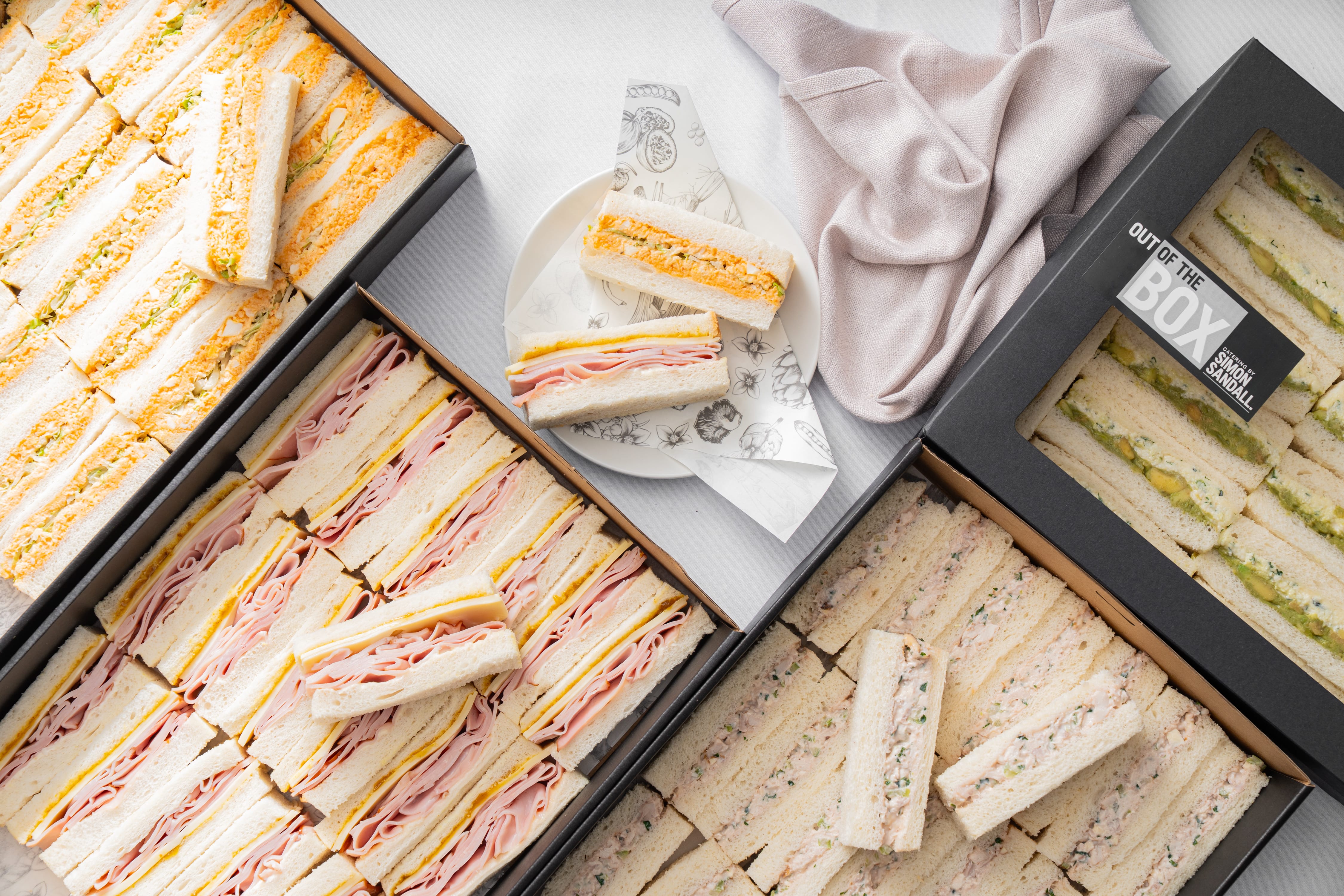 Mid morning – Catering by Simon Sandall