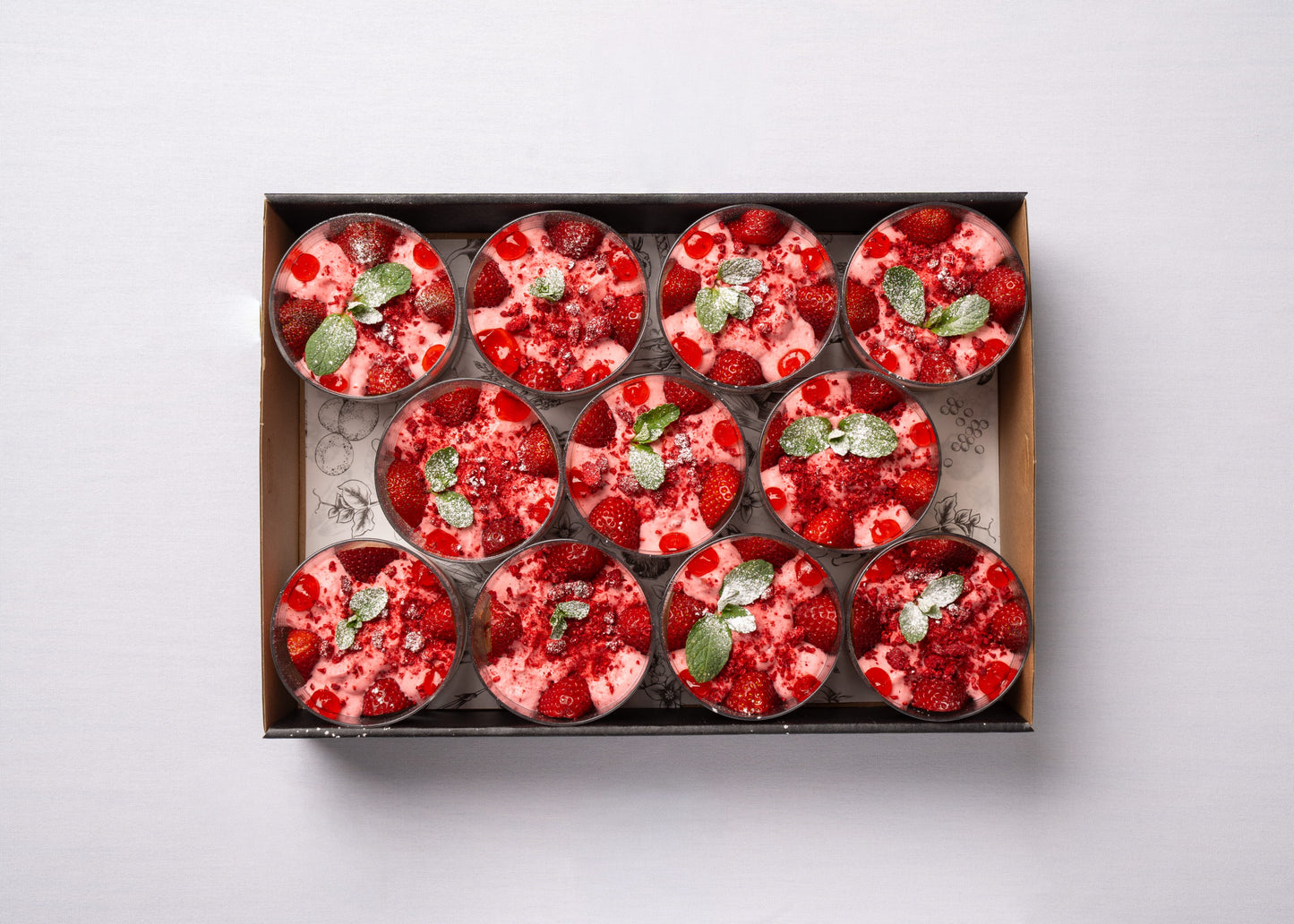 Chocolate & Strawberry Mousse