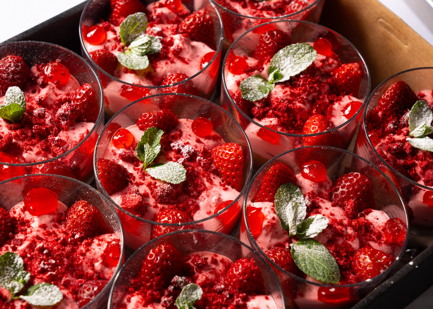 Chocolate & Strawberry Mousse