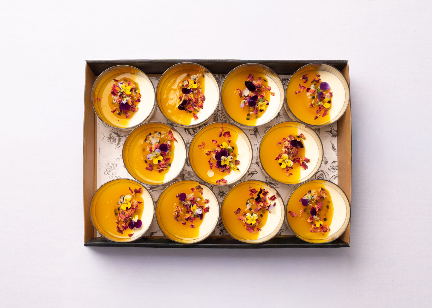 Passionfruit & Coconut Panna Cotta