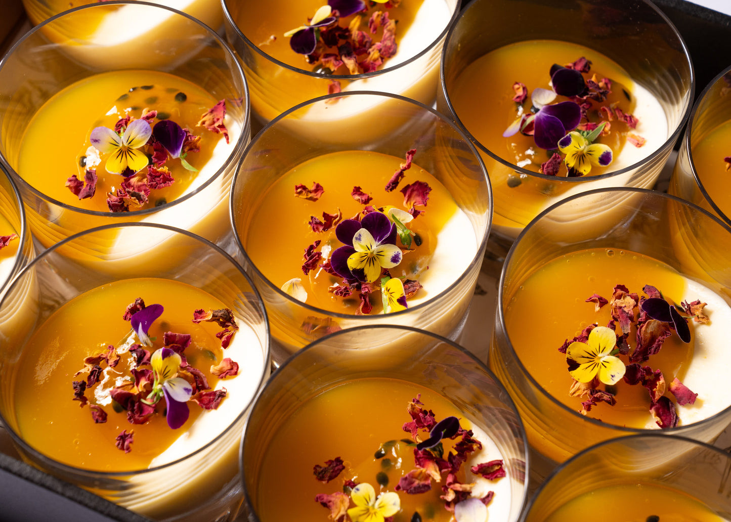 Passionfruit & Coconut Panna Cotta