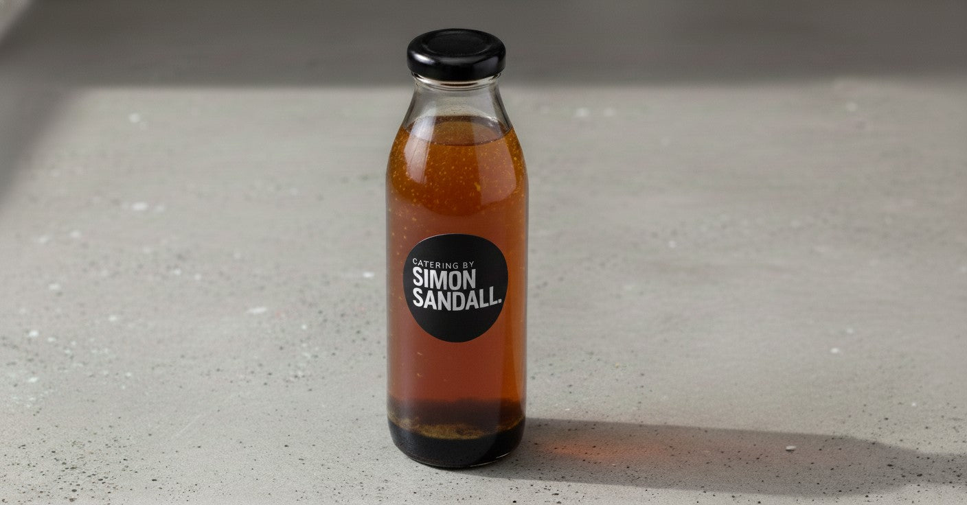 Lemon, soy and ginger dressing