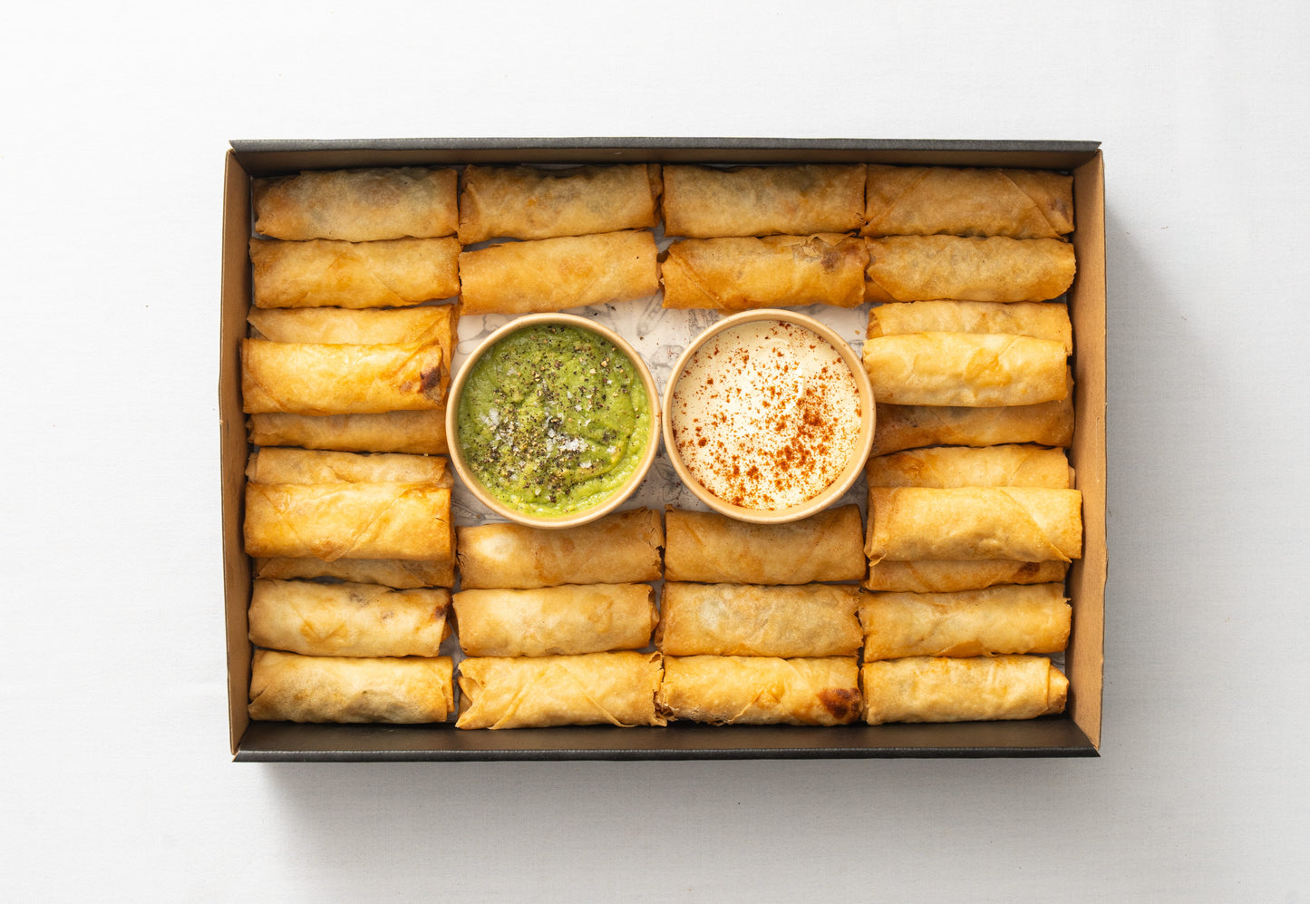 Beef nacho spring roll