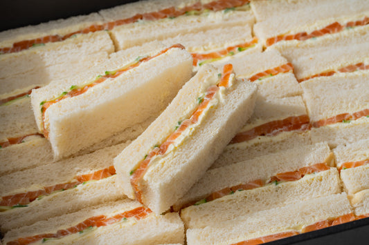 BK smoked salmon cocktail sandwich