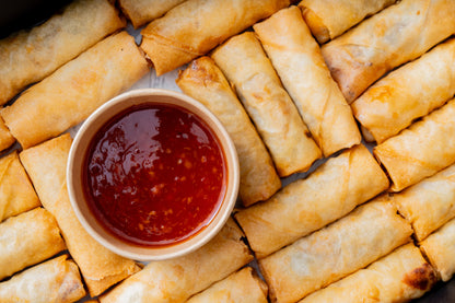 Cheeseburger spring roll