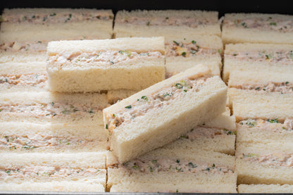 Chicken Waldorf cocktail sandwich