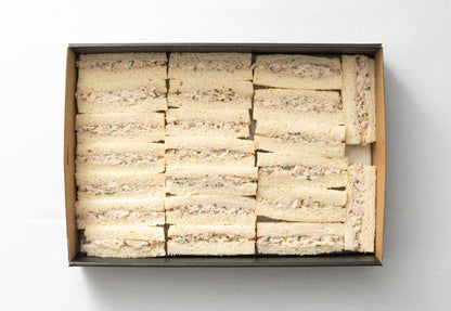 Chicken Waldorf cocktail sandwich