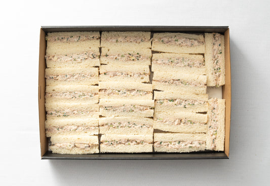 Chicken Waldorf cocktail sandwich