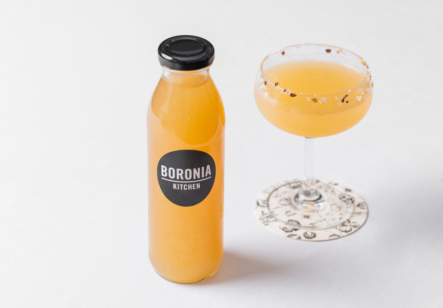 Chilli Margarita for two -Tequila, Cointreau, lime & chilli