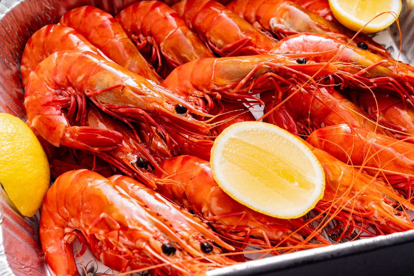 Cooked Queensland prawn