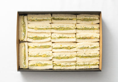 Crab & avocado cocktail sandwich