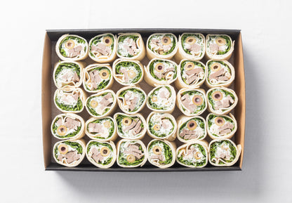 Lamb, tzatziki & olive wrap