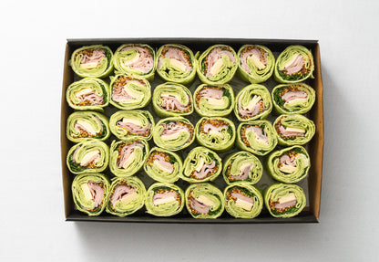 Leg ham, cheese & seeded mustard wrap