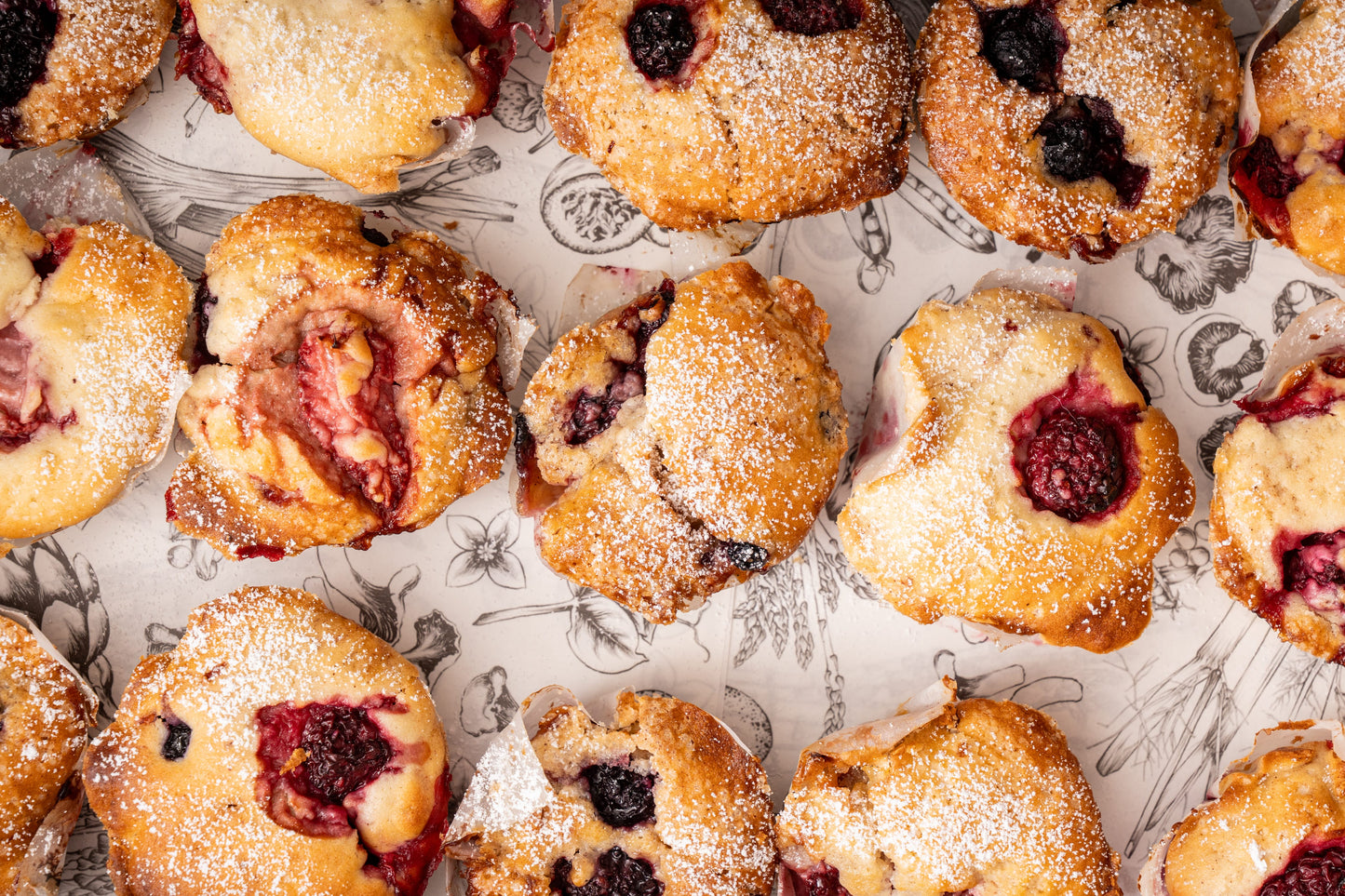 Mini Muffin - Mixed Berry