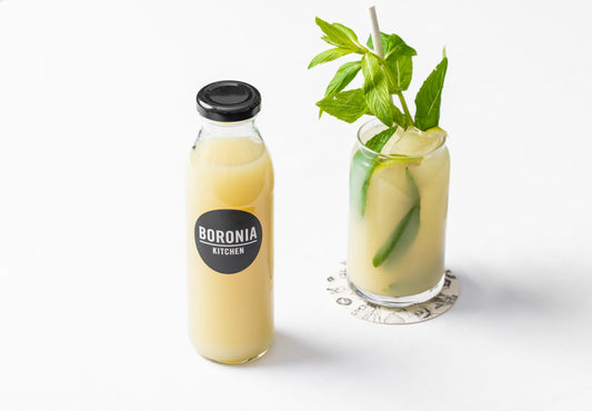 Moscow Mule for two - Vodka, ginger beer, mint, lime