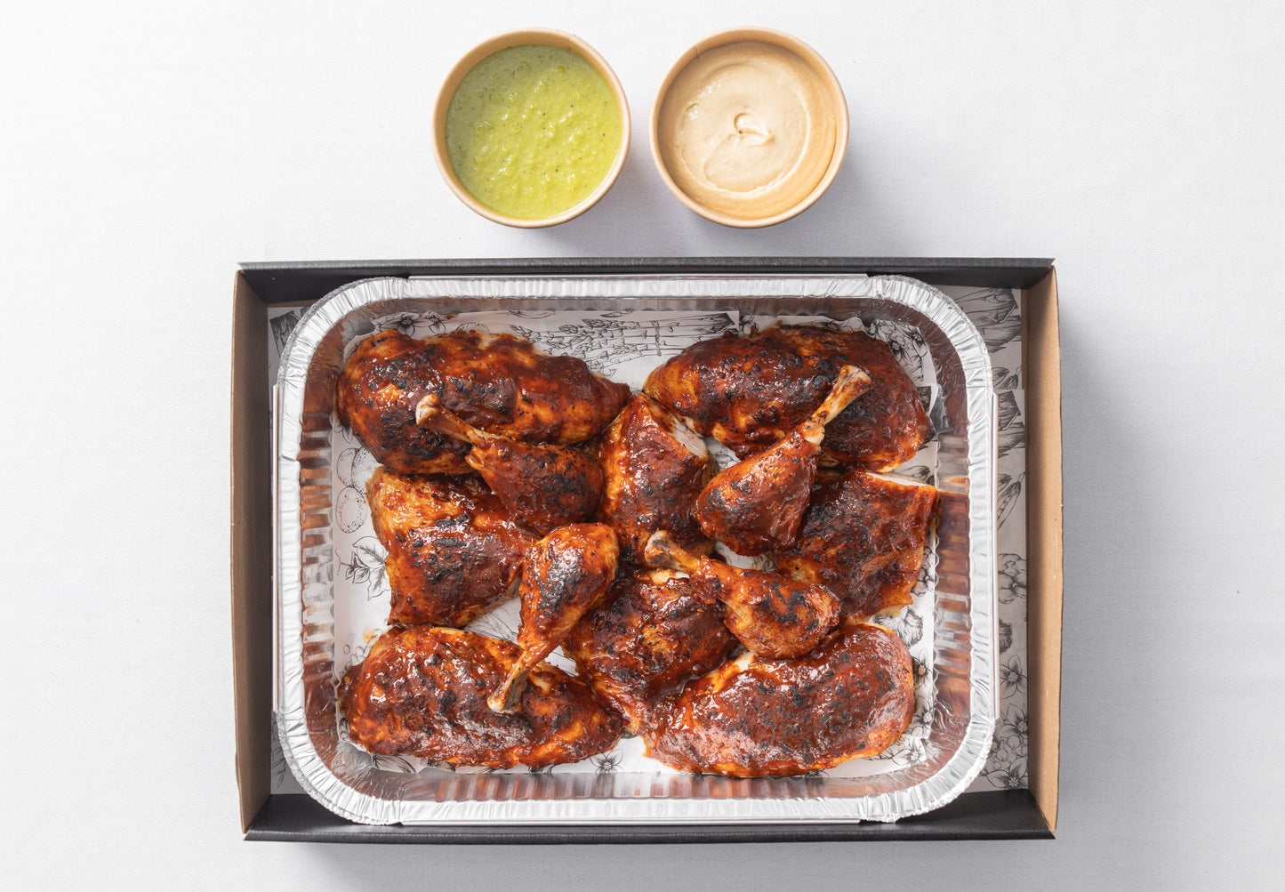 Roast chicken, Persian spices & zhoug