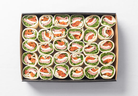 Salami, mozzarella & semi dried tomato wrap