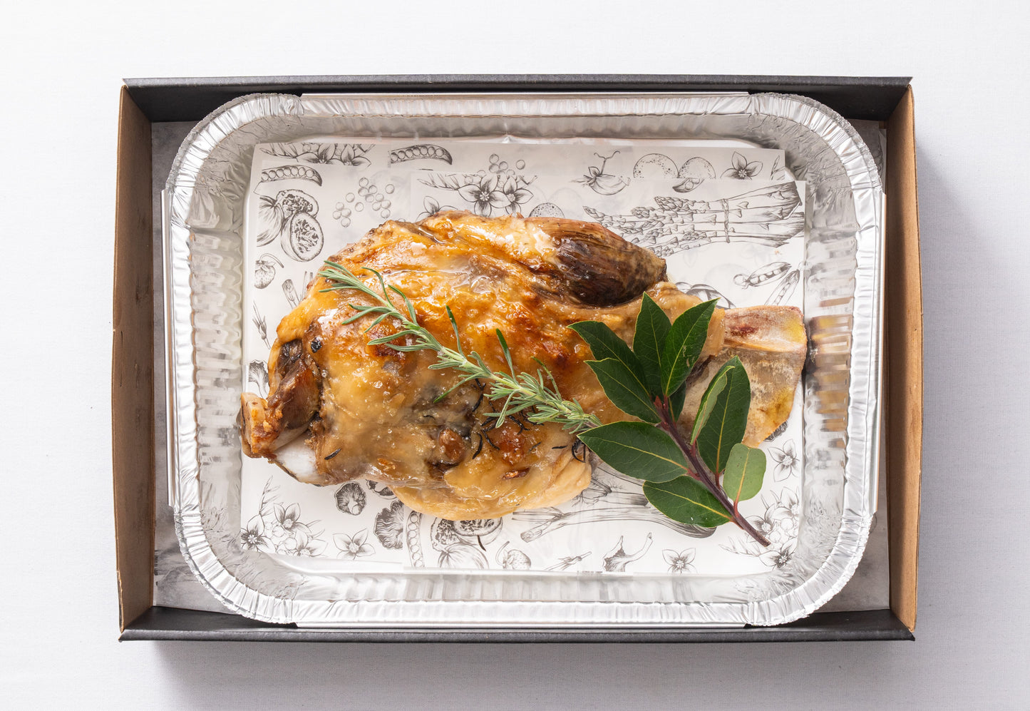 Slow roasted lamb shoulder